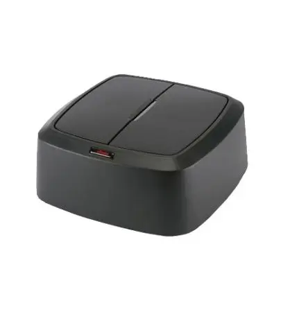 Фото №1 - Vileda: Ирис крышка для контейнера маятник прямоугольная, черная