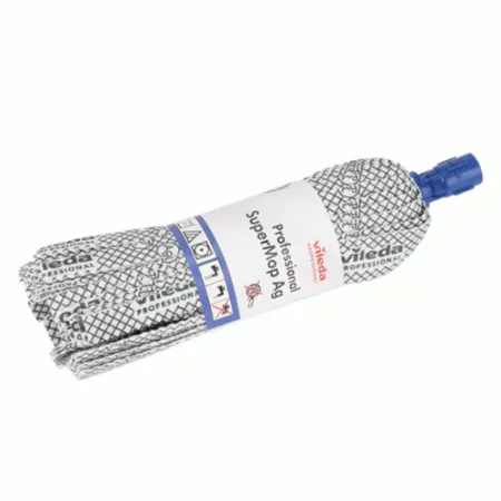 Vileda: Моющая насадка Супер-Моп Антибак 10х33см серый