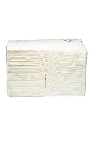 Бумажные салфетки: столовые 1сл 400листов 24х24 Big Pack ROSHY белые