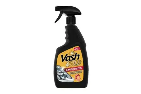 Фото №1 - Чистящее средство: Vash Gold Жироудалитель 750мл для плит (триггер)