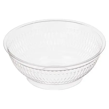 Фото №1 - Одноразовая продукция: Салатник-вазочка 500мл круглый без крышки ПС прозрачный СК-750 /пач.=400 шт.