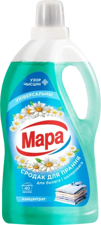 Фото №1 - СМС: Сонца МАРА 2л гель для стирки светлого белья универсал