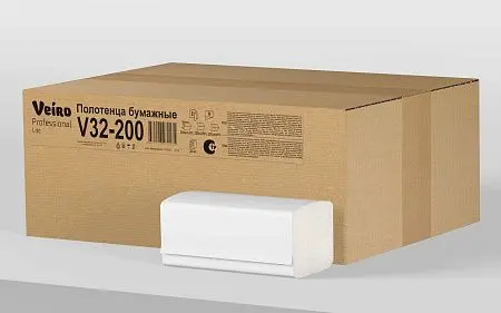 Фото №6 - Вик: Полотенца бумажные V 2сл 200л 21х23см 100% целлюлоза белые СЫКТЫВКАР Lite