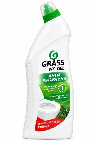 Фото №1 - Grass: WC гель 1л кислотное ср-во для сантехники