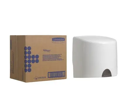 Kimberly-Clark: Диспенсер Аквариус для протирочных салфеток с центральной подачей белый