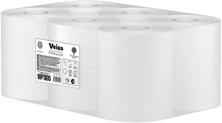 Фото №6 - VEIRO: Полотенца бумажные 1сл 180м/20 Basic натуральный