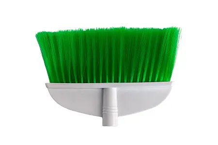 Фото №3 - Вик: Метла с рукояткой 142 см д22см зеленая MRY