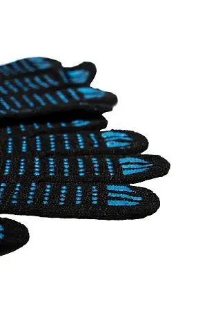 Фото №6 - Перчатки: х/б вязаные с ПВХ 4-х ниточные ЧЕРНЫЕ