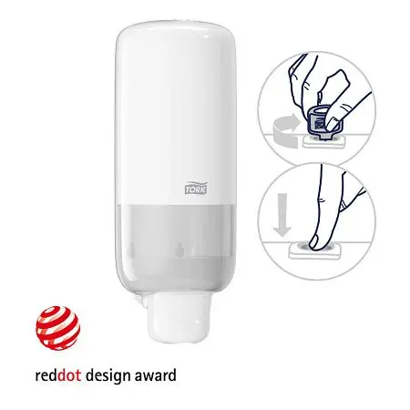 Фото №5 - Tork: Диспенсер S4 Elevation 1л для пенного мыла белый