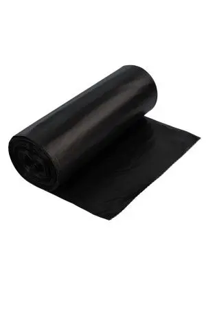 Мешки для мусора: 240л 90х140 ПВД 50мкм черные /рул.=10 шт.