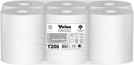 Фото №4 - VEIRO: Бумага туалетная 2сл 125м/9,2 Comfort белый