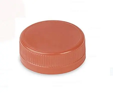 Одноразовая продукция: Крышка д/бутылки d=38мм оранжевая /пач.=100 шт.