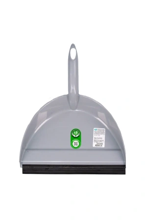 Фото №1 - Хозяйственный инвентарь: Совок для мусора пластик с резиновой кромкой