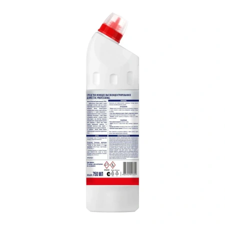 Чистящее средство: ДОМЕСТОС Профессиональный 750мл СТРОНГ