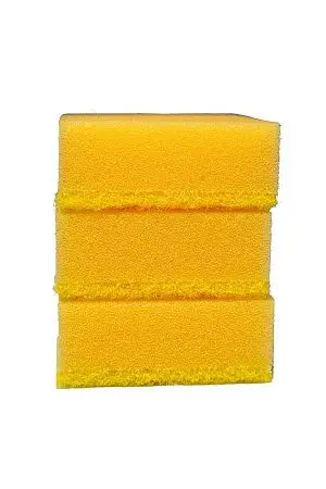 Фото №6 - Губки,скрабы: для посуды Чисто Солнышко 95х70х27мм поролон+абразив /пач.=3 шт.