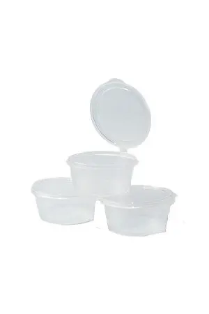 Фото №3 - Одноразовая продукция: Соусник 50мл с крышкой /пач.=80 шт.