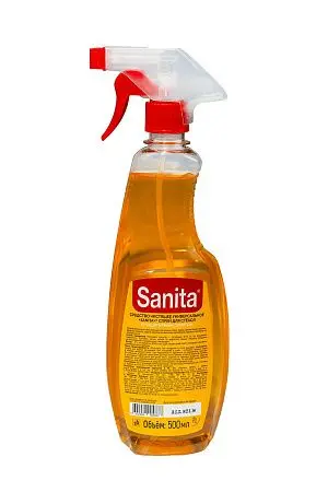 Фото №7 - Чистящее средство: САНИТА Спрей 500мл для стёкол с нашатырным спиртом (ТРИГГЕР)