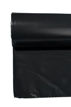 Фото №1 - Мешки для мусора: 60л 60х75 ПВД 50мкм VCLEAN Ultra /Clear Line черные /рул.=20 шт.