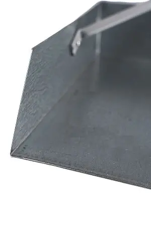 Фото №8 - Хозяйственный инвентарь: Совок дворницкий 310х310х80 мм с удлиненной Г-образной ручкой