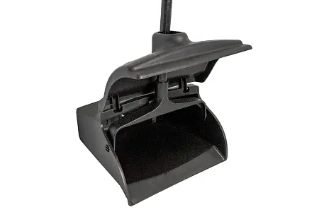 Фото №4 - Вик: Совок-контейнер с крышкой + щетка черный MRY