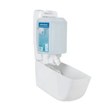 Фото №4 - Кеман: Диспенсер для картриджей A5 1000мл универсальный пластик белый