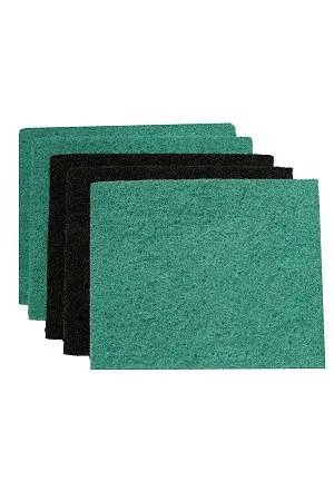 Фото №9 - Губки,скрабы: для посуды VCLEAN Тайфун 10х12 абразивная /пач.=5 шт.