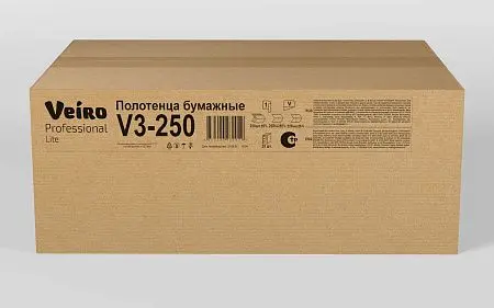 Фото №7 - Вик: Полотенца бумажные V 1сл 250л 21х23 белые СЫКТЫВКАР Lite