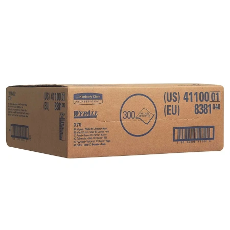 Kimberly-Clark: Салфетки Вайпол Х70 Rag Box 1сл 300л белые