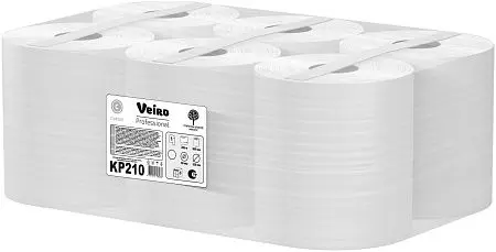 Фото №12 - VEIRO: Полотенца бумажные ЦВ 1сл 200м/20 Comfort белые