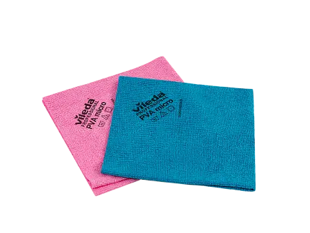 Фото №8 - Vileda: Салфетка ПВА Микро 35х38см голубая