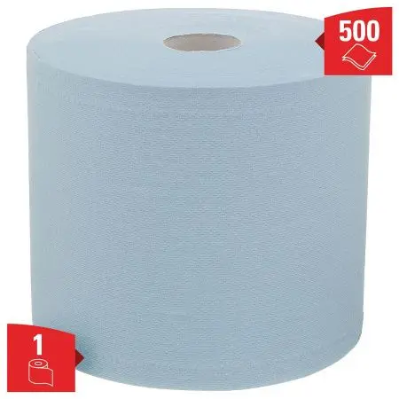 Kimberly-Clark: Салфетки Вайпол L20 Экстра+ 500л 2сл синие