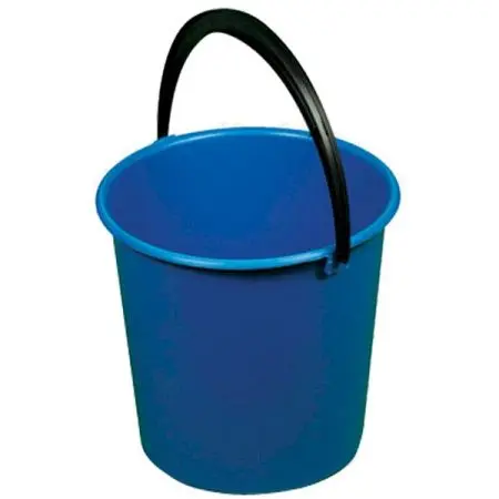 Фото №1 - Хозяйственный инвентарь: Ведро 10л пластик без крышки синее