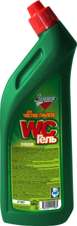 Чистящее средство: ЗОЛУШКА 500мл WC Гель для унитазов ХВОЯ