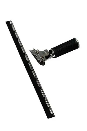 Фото №5 - Вик: Склиз для стекла 35см Standart нержавеющий металл