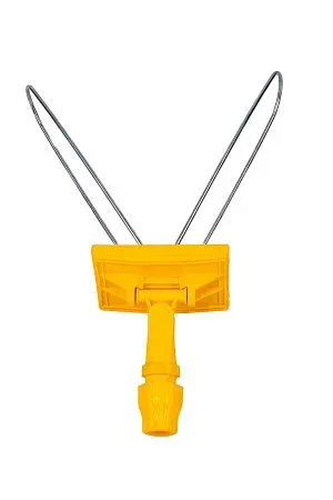 Фото №5 - Вик: Держатель мопов 60см под карман метал рамка желтый MRY