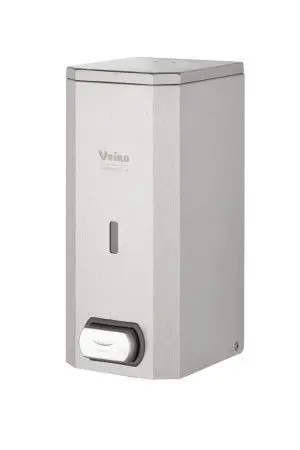 Фото №1 - VEIRO: Дозатор для пенного мыла 1,5л наливной SAVONA FOAM Steel металл