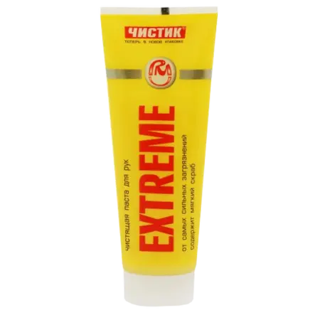 Фото №1 - Крем для рук: ЧИСТИК Экстрим 200г для очистки рук от сильных загрязнений