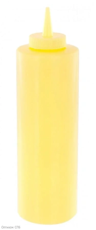 Фото №1 - Одноразовая продукция: Емкость для соуса 700мл желтая