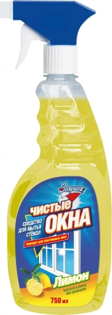 Чистящее средство: ЗОЛУШКА 750мл для стекол Лимон (триггер)