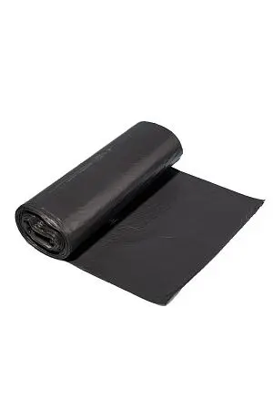 Фото №12 - Мешки для мусора: 120л 70х110 ПВД VCLEAN 40 черные 38г /рул.=10 шт.