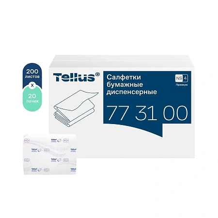 Фото №4 - Tork: Салфетки *N4 Premium 2сл 200л диспенсерные белые