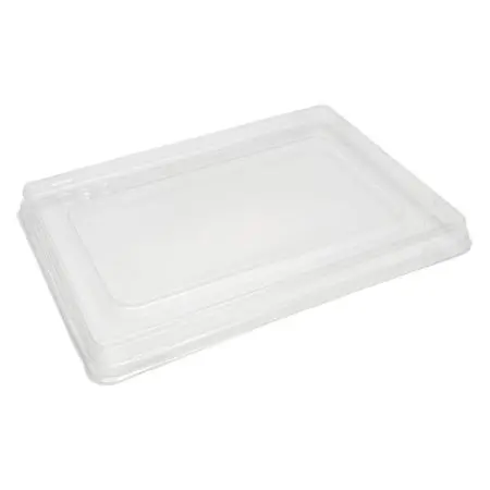 Фото №1 - Одноразовая продукция: Крышка к контейнеру 800мл 220х140х13,5 OSQ OpSalad 800 /пач.=50 шт.