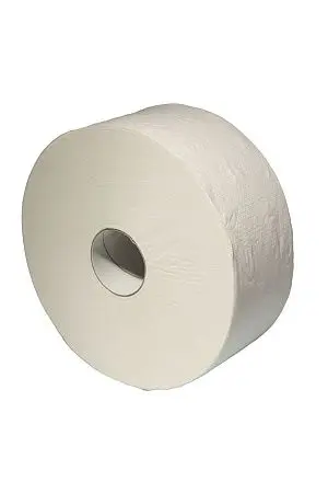 Фото №2 - Вик: Бумага туалетная 1сл 525м целлюлоза без перф. белая PROtissue