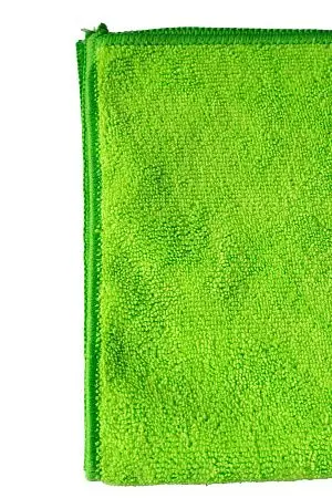 Фото №2 - ХозСалфетки: универсал 38х38 300г/м2 микрофибра без упаковки зеленая