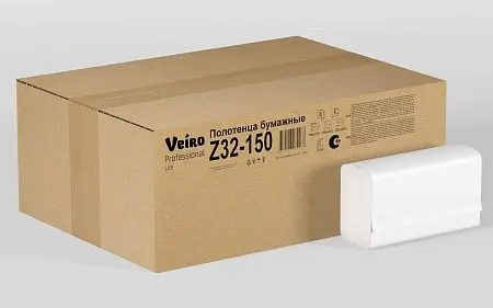 Фото №5 - Вик: Полотенца бумажные Z 2сл 150л 22,5х21,3см 100% целлюлоза белые СЫКТЫВКАР Lite