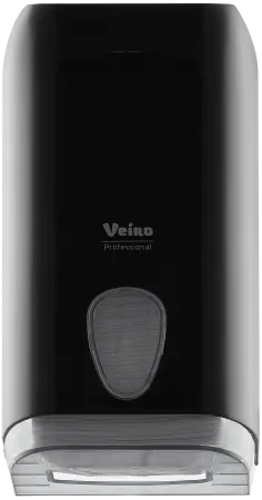 Фото №1 - VEIRO: Диспенсер для туалетной бумаги в пачках L-ONE черный