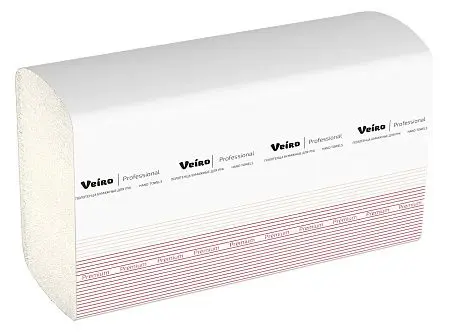 Фото №6 - VEIRO: Полотенца бумажные Z 2сл 200л 22,5х21,3см Premium белые