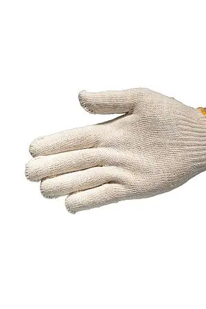 Фото №7 - Перчатки: х/б вязаные 5-ти ниточные белые