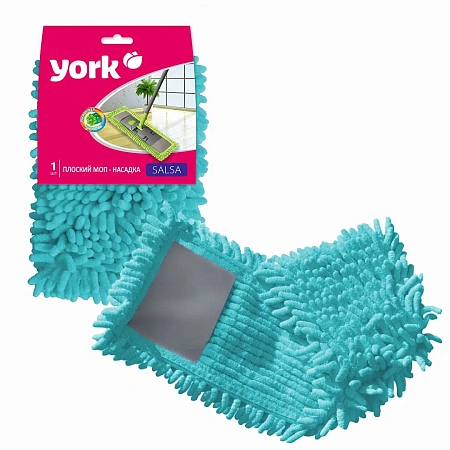 Фото №9 - Хозяйственный инвентарь: МОП насадка на швабру YORK Сальса микрофибра "лапша"