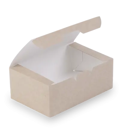 Одноразовая продукция: Контейнер бумажный 150х91х70 OSQ Fast Food Box L /пач.=25 шт.